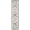 thumbnail image 1 of SAFAVIEH Sunrise Ray Floral Reversible Indoor/Outdoor Runner Rug, Grey/Beige Black, 2' x 8', 1 of 2