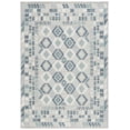 thumbnail image 1 of SAFAVIEH Sunrise Wade Geometric Reversible Indoor/Outdoor Area Rug, Grey/Blue Ivory, 8' x 10', 1 of 9
