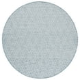 thumbnail image 1 of SAFAVIEH Sunset Jenelle Geometric Indoor/Outdoor Area Rug, Aqua/Beige, 6'7" x 6'7" Round, 1 of 9
