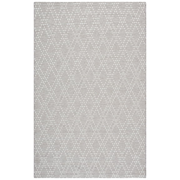 SAFAVIEH Sunset Jenelle Geometric Indoor/Outdoor Area Rug, Lavender/Grey, 4' x 6'