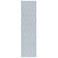thumbnail image 1 of SAFAVIEH Sunset Jenelle Geometric Indoor/Outdoor Runner Rug, Aqua/Beige, 2'2" x 8', 1 of 12
