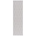 thumbnail image 1 of SAFAVIEH Sunset Jenelle Geometric Indoor/Outdoor Runner Rug, Lavender/Grey, 2'2" x 8', 1 of 12