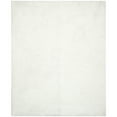 thumbnail image 1 of SAFAVIEH Supreme Charlton Solid Plush Polyester Shag Area Rug, Ivory, 8' x 10', 1 of 5