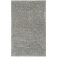 thumbnail image 1 of SAFAVIEH Supreme Charlton Solid Plush Polyester Shag Area Rug, Silver, 3' x 5', 1 of 8