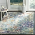 thumbnail image 1 of SAFAVIEH Sutton Jamaar Transitional Runner Rug, Turquoise/Lavender, 3' x 8', 1 of 6