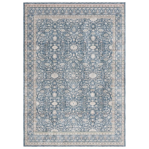 SAFAVIEH Sutton Kayla Oriental Area Rug, Navy/Beige, 2'6" x 4'