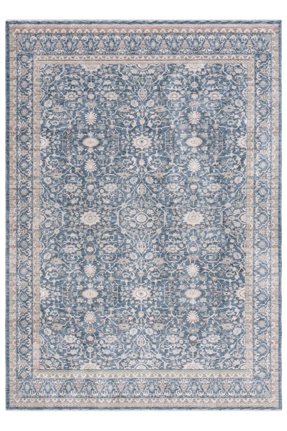 Sutton Kayla Oriental Area Rug, Navy/Beige, 2'6" x 4'