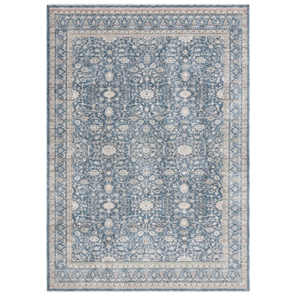 SAFAVIEH Sutton Kayla Oriental Area Rug, Navy/Beige, 8' x 10'