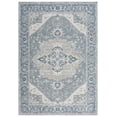 thumbnail image 1 of SAFAVIEH Sutton Winthrop Medallion Area Rug, Grey/Navy, 2'6" x 4', 1 of 8