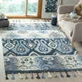 thumbnail image 1 of SAFAVIEH Suzani Audra Southwestern Wool Area Rug, Blue/Ivory, 3' x 5', 1 of 7