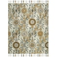 thumbnail image 1 of SAFAVIEH Suzani Bayon Medallion Wool Area Rug, Light Green/Ivory, 8' x 10', 1 of 11