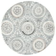 thumbnail image 1 of SAFAVIEH Suzani Sylvia Oriental Area Rug, Grey, 4' x 4' Round, 1 of 10