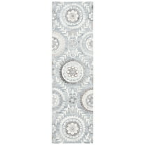 SAFAVIEH Suzani Collection SZN334F Handmade Grey Rug