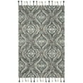 thumbnail image 1 of SAFAVIEH Suzani Davin Geometric Swirls Wool Area Rug, Grey/Light Blue, 5' x 8', 1 of 6