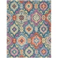 thumbnail image 1 of SAFAVIEH Suzani Dimitar Medallion Wool Area Rug, Blue/Multi, 8' x 10', 1 of 3