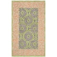 thumbnail image 1 of SAFAVIEH Suzani Ernesto Floral Bordered Area Rug, Green/Violet, 3' x 5', 1 of 6