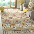 thumbnail image 1 of SAFAVIEH Suzani Jimmy Southwestern Wool Area Rug, Grey/Gold, 5' x 8', 1 of 7