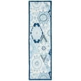 thumbnail image 1 of SAFAVIEH Suzani Mckenzie Abstract Runner Rug, Blue/Ivory, 2'3" x 8', 1 of 7