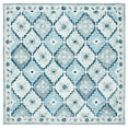 thumbnail image 1 of SAFAVIEH Suzani Merletta Geometric Area Rug, Blue/Grey, 6' x 6' Square, 1 of 7