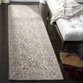 thumbnail image 1 of SAFAVIEH Suzani Rida Floral Bordered Runner Rug, Grey/Beige, 2'3" x 8', 1 of 7