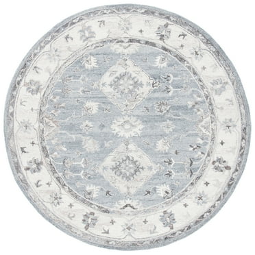 SAFAVIEH Suzani SZN331A Handmade Grey / Ivory Rug