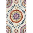 thumbnail image 1 of Safavieh Suzani Iskra Medallion Area Rug, Ivory/Multi, 4' x 6', 1 of 5