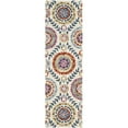 thumbnail image 1 of Safavieh Suzani Iskra Medallion Runner Rug, Ivory/Multi, 2'3" x 6', 1 of 6