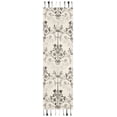 thumbnail image 1 of SAFAVIEH Suzani Sandra Geometric Wool Runner Rug, Ivory/Grey, 2'3" x 8', 1 of 3