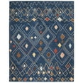 thumbnail image 1 of SAFAVIEH Suzani Sandy Southwestern Wool Area Rug, Blue/Multi, 5' x 8', 1 of 6