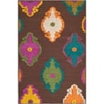 thumbnail image 1 of SAFAVIEH Suzani Tobin Colorful Geometric Wool Area Rug, Brown/Multi, 3' x 5', 1 of 6