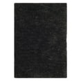 thumbnail image 1 of SAFAVIEH Sybella Solid Plush Polyester Sheep Shag Area Rug, Charcoal, 6' x 6' Round, 1 of 10