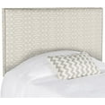 thumbnail image 1 of SAFAVIEH Sydney Classic Glam Upholstered Headboard, Full, Wheat/Pale Blue, 1 of 2