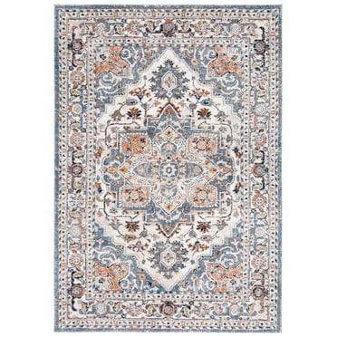 SAFAVIEH Symphony Caolan Medallion Area Rug, Ivory/Grey, 8' x 10'
