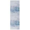 thumbnail image 1 of SAFAVIEH Tacoma Archer Abstract Machine Washable Runner Rug, Grey/Blue, 2'6" x 10', 1 of 8