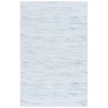SAFAVIEH Tacoma Asher Abstract Machine Washable Area Rug, Grey/Turquoise, 8' x 10'