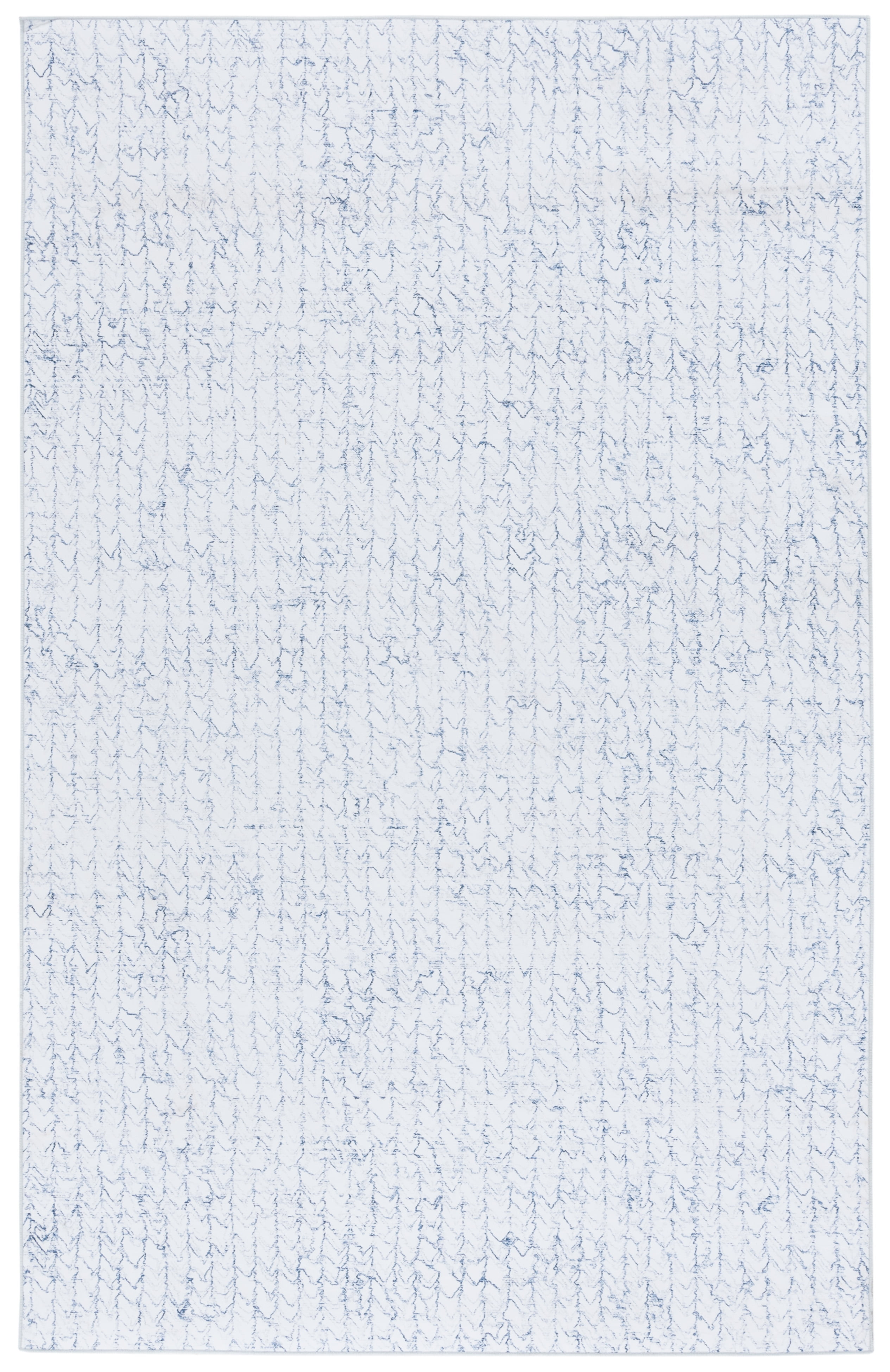 SAFAVIEH Tacoma Kandace Abstract Machine Washable Area Rug, Grey/Blue ...