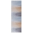 thumbnail image 1 of SAFAVIEH Tacoma Lue Traditional Machine Washable Runner Rug, Grey/Rust, 2'6" x 8', 1 of 9