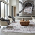 thumbnail image 1 of SAFAVIEH Tacoma Marlyne Abstract Machine Washable Area Rug, Plum/Green, 2'6" x 4', 1 of 12