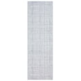 thumbnail image 1 of SAFAVIEH Tacoma Nelson Abstract Machine Washable Runner Rug, Light Grey/Grey, 2'6" x 6', 1 of 7