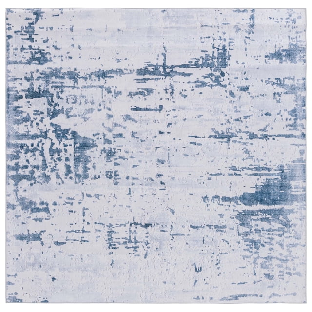 SAFAVIEH Tacoma Orlando Traditional Machine Washable Area Rug, Grey ...