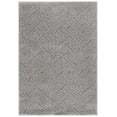 thumbnail image 1 of SAFAVIEH Tahoe Ainsley Geometric Shag Area Rug, Grey, 5' x 7', 1 of 8