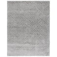 thumbnail image 1 of SAFAVIEH Tahoe Ainsley Geometric Shag Area Rug, Grey, 9' x 12', 1 of 8