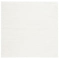 thumbnail image 1 of SAFAVIEH Tahoe Candyce Solid Shag Area Rug, Ivory, 6'7" x 6'7" Square, 1 of 8