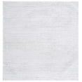 thumbnail image 1 of SAFAVIEH Tahoe Candyce Solid Shag Area Rug, Light Grey, 6'7" x 6'7" Square, 1 of 8