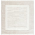 thumbnail image 1 of SAFAVIEH Tahoe Connor Solid Shag Area Rug, Beige/Ivory, 6'7" x 6'7" Square, 1 of 8