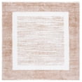 thumbnail image 1 of SAFAVIEH Tahoe Connor Solid Shag Area Rug, Gold/Ivory, 6'7" x 6'7" Square, 1 of 11