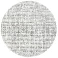 thumbnail image 1 of SAFAVIEH Tahoe Earleen Abstract Shag Area Rug, Ivory/Gray, 6'7" x 6'7" Round, 1 of 10