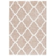 thumbnail image 1 of SAFAVIEH Tahoe Gerald Geometric Shag Area Rug, Beige/White, 6'7" x 8'7", 1 of 8