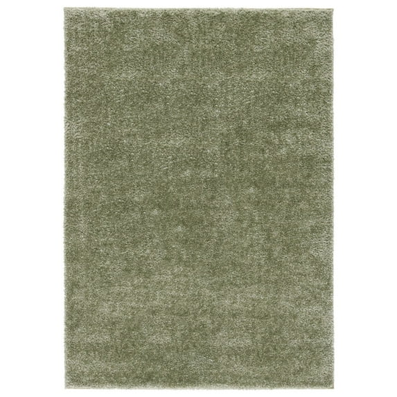 SAFAVIEH Tahoe Joey Modern Shag Area Rug, 4' x 6', Sage