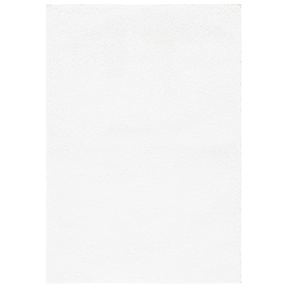 SAFAVIEH Tahoe Joey Modern Shag Area Rug, 5' x 7', White